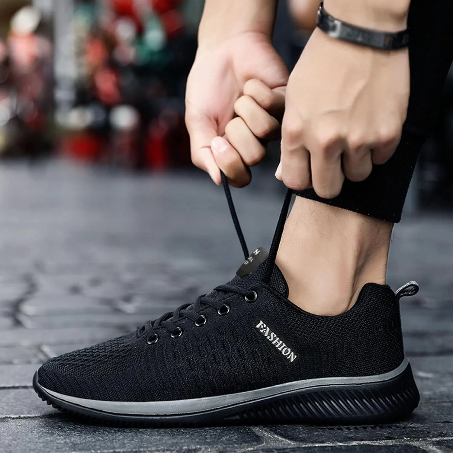 Women's Fashion Sneaker Non Slip Breathable Lightweight Comfortable Lace Up Man Shoes Casual Loafer Platform Shoes for Women Cheap Sneakers for Men