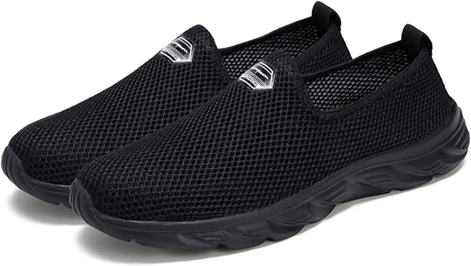 Women's Fashion Sneaker Non Slip Breathable Lightweight Comfortable Lace Up Running Shoes Mens Womens Loafer Shoes Black Platform Sneakers for Women