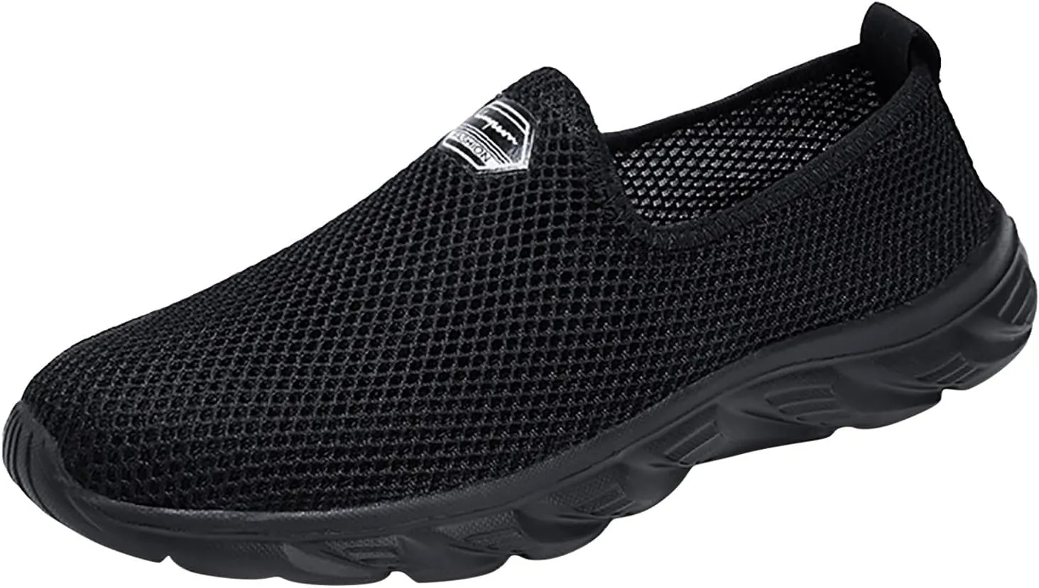 Women's Fashion Sneaker Non Slip Breathable Lightweight Comfortable Lace Up Running Shoes Mens Womens Loafer Shoes Black Platform Sneakers for Women