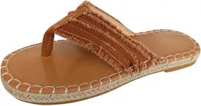 Women's Flip Flops Fashion Platform Fisherman Beach Style Slip on Sandals Summer Comfortable Thong Sandals